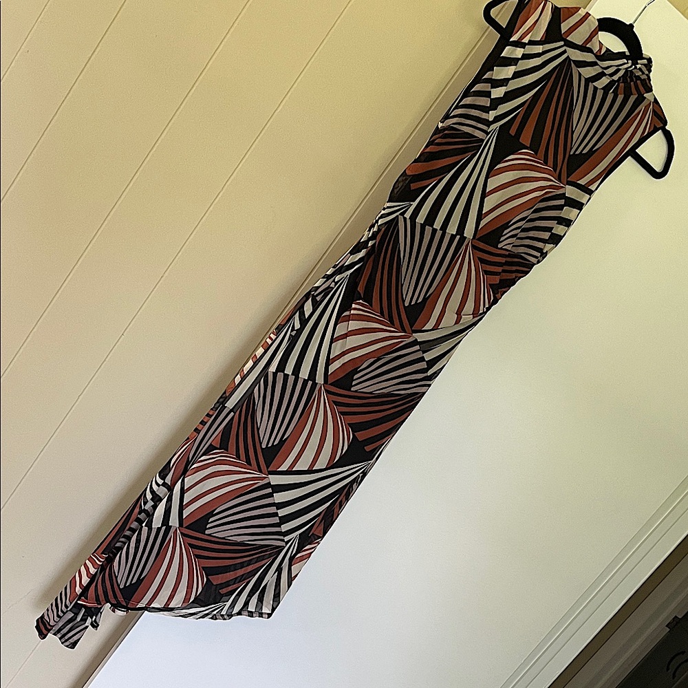 Taylor Geometric Pattern Dress - image 1